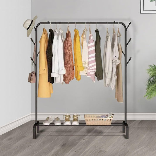 Black wardrobe organiser