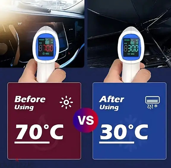 Foldable Car Windshield Umbrella Sunshade